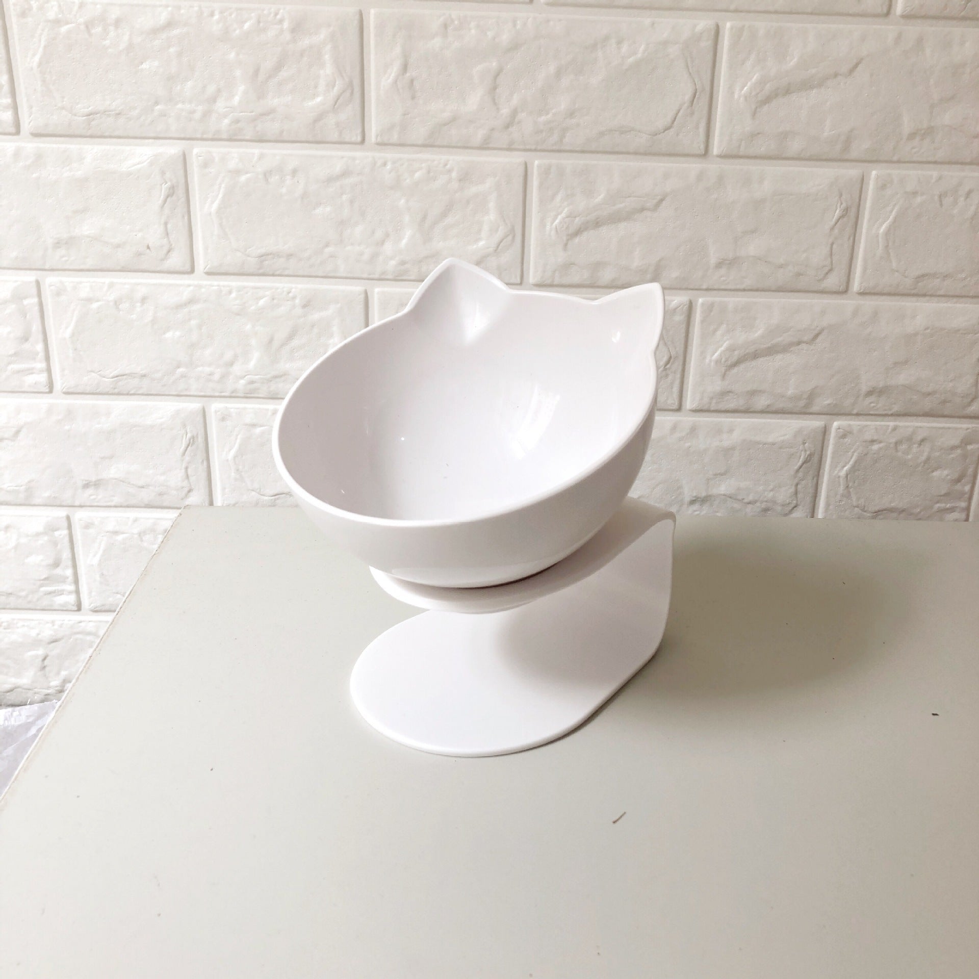 Tilted Dog Bowl with Stand