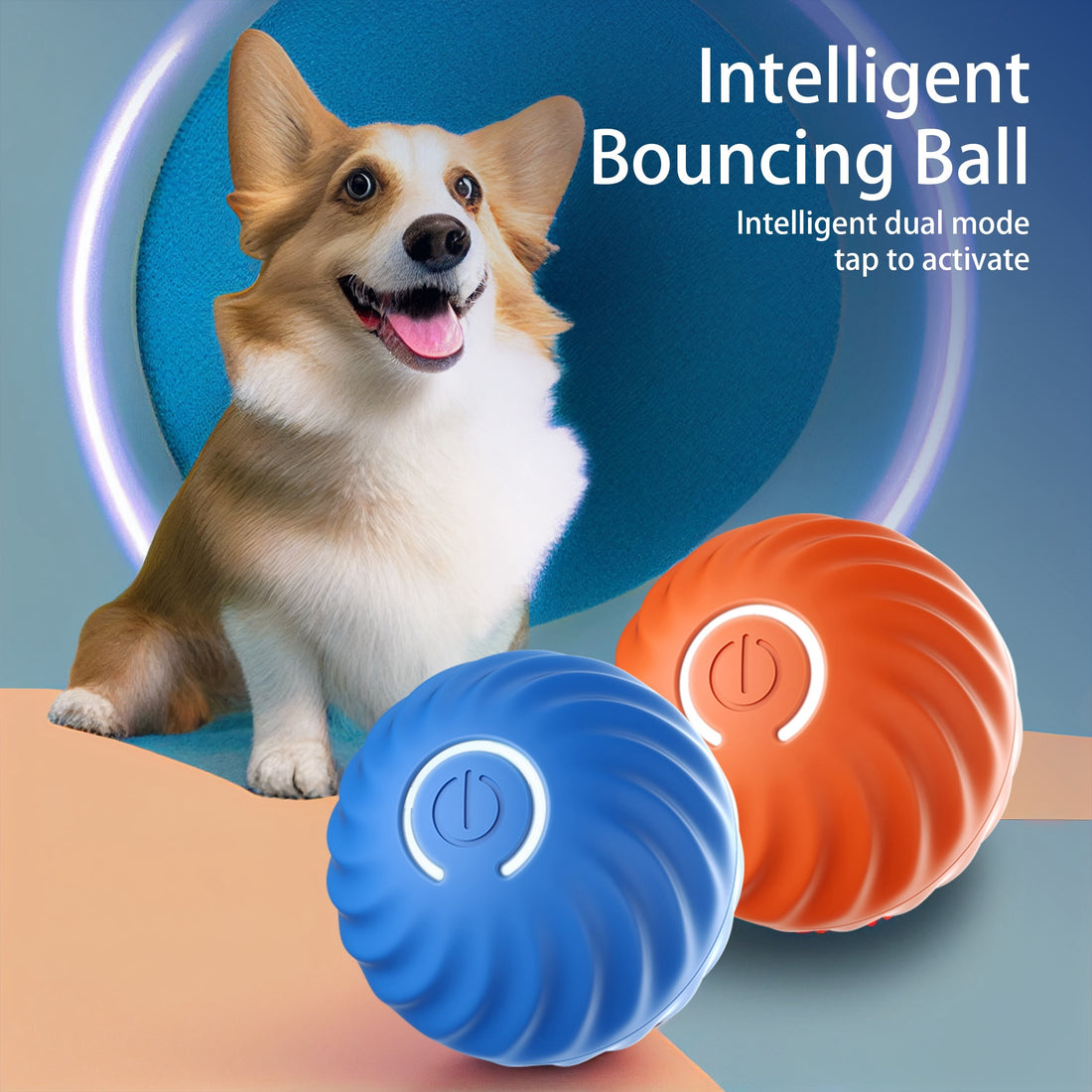 Smart Bouncing Dog Ball