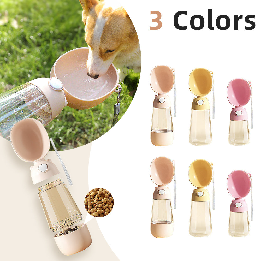 2-in-1 Dog Travel Bottle