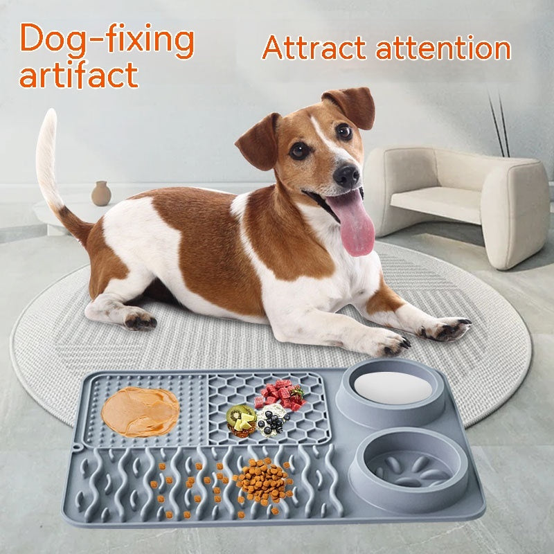 Pet Multi-functional Silicone Plate