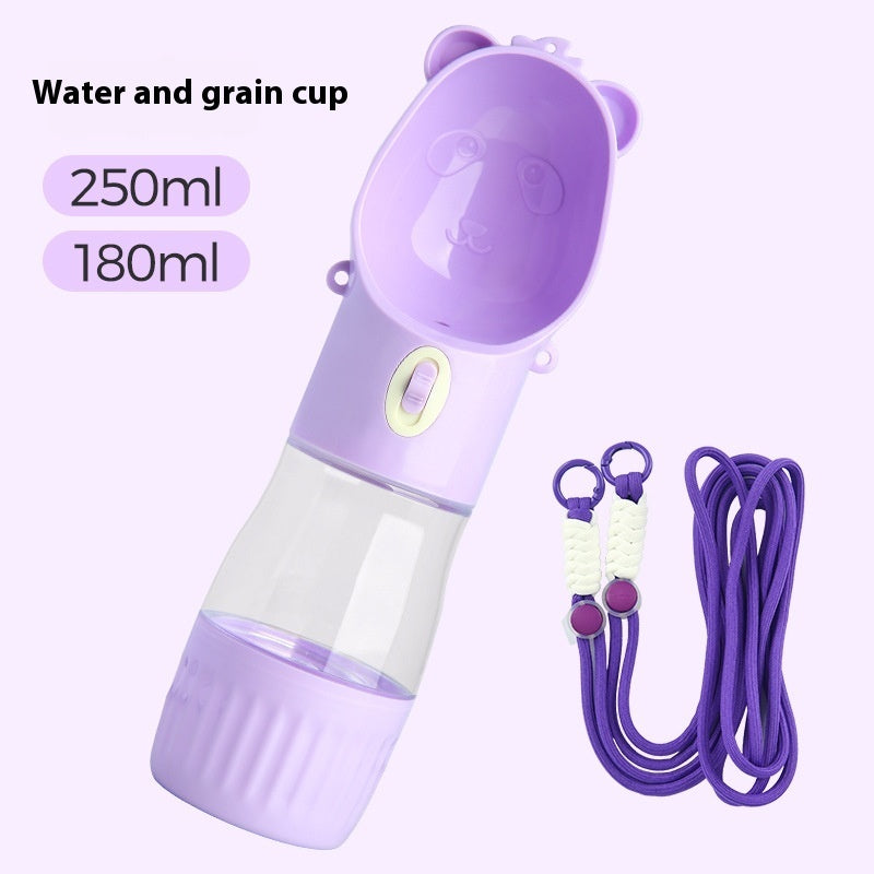 Portable Dog Water & Food Bottle