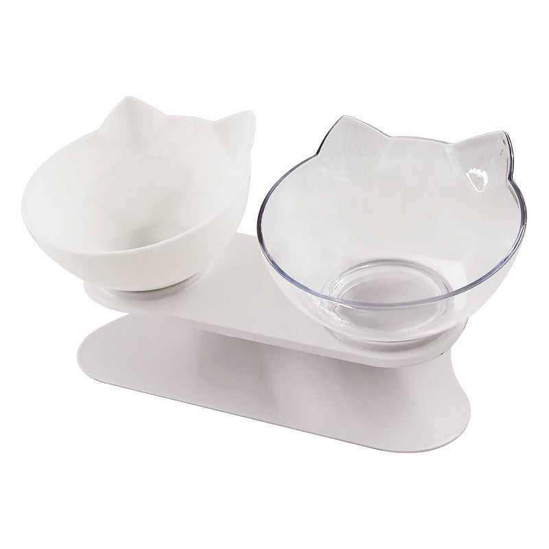 Tilted Dog Bowl with Stand
