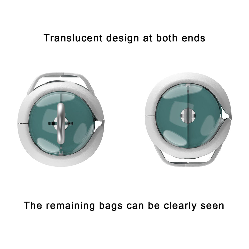 Leash-Attached Waste Bag Dispenser
