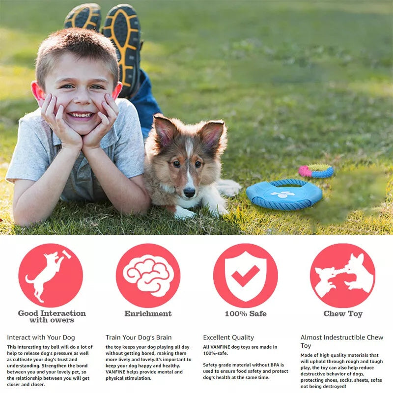15-in-1 Tough Dog Toy Set