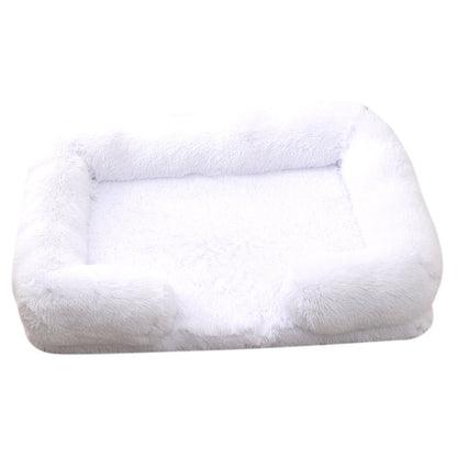 Plush Round Pet Bed