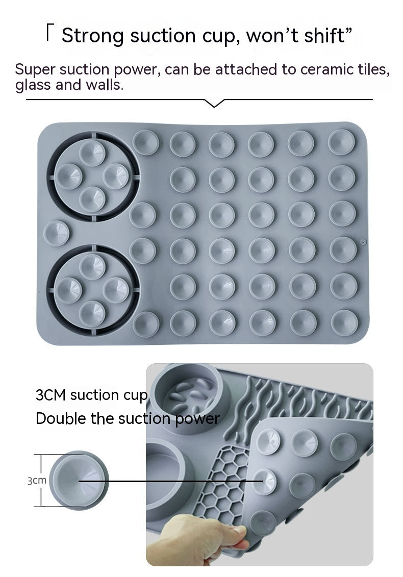 Pet Multi-functional Silicone Plate