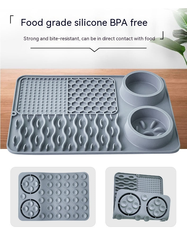 Pet Multi-functional Silicone Plate