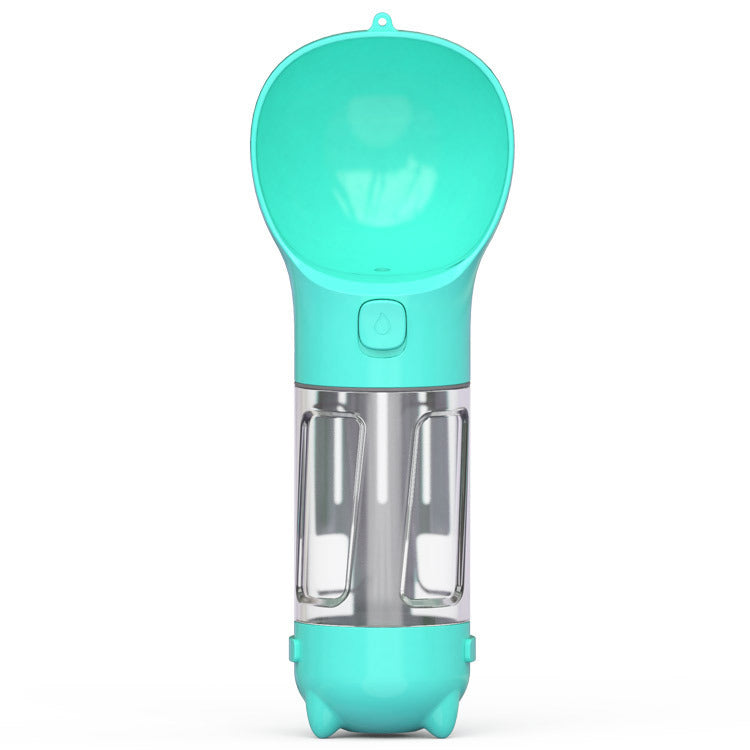 3-in-1 Dog Water Bottle – Hydration, Food &amp; Storage in One!