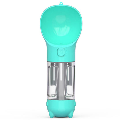 3-in-1 Dog Water Bottle – Hydration, Food &amp; Storage in One!