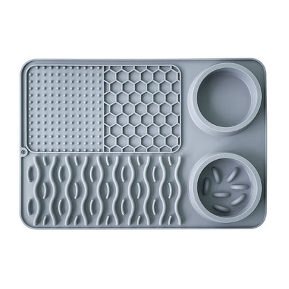 Pet Multi-functional Silicone Plate