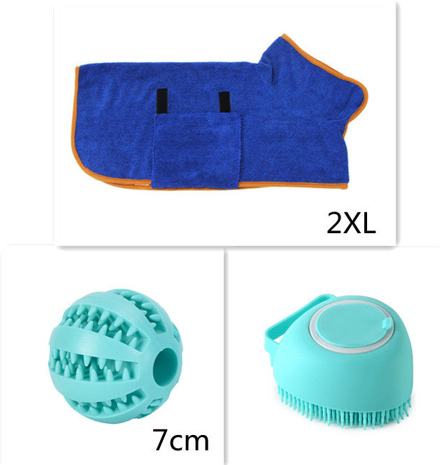 2-in-1 Dog Grooming Glove