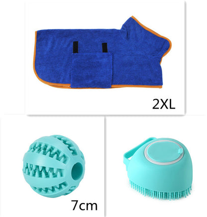 2-in-1 Dog Grooming Glove