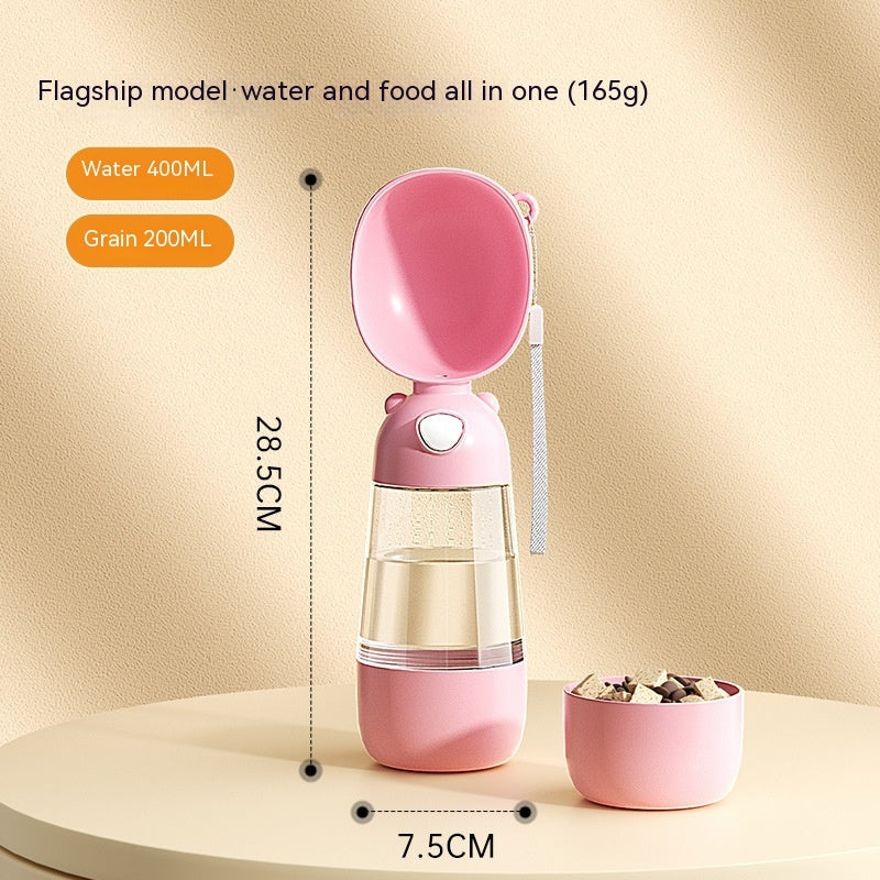 2-in-1 Dog Travel Bottle