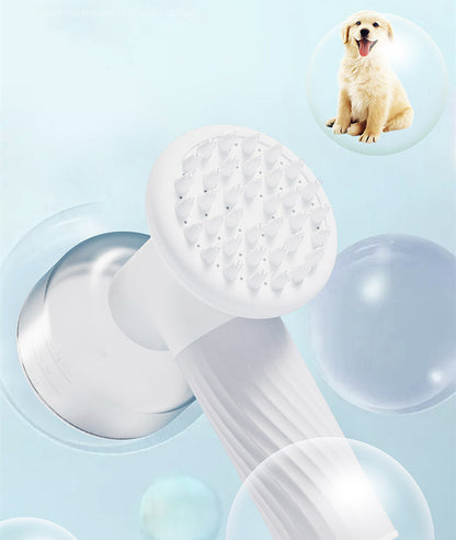 Automatic Foaming Dog Bath Brush