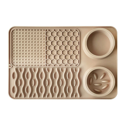 Pet Multi-functional Silicone Plate