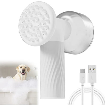 Automatic Foaming Dog Bath Brush