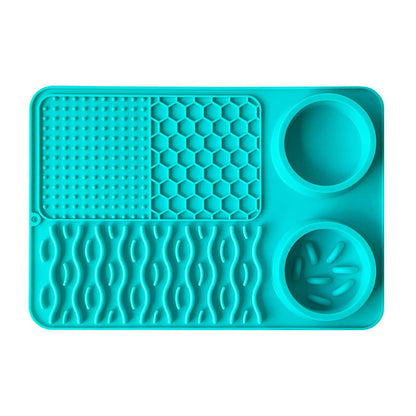 Pet Multi-functional Silicone Plate
